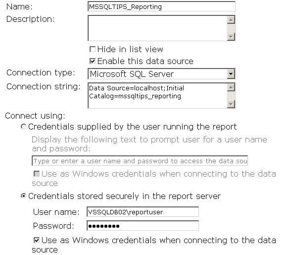 data source
