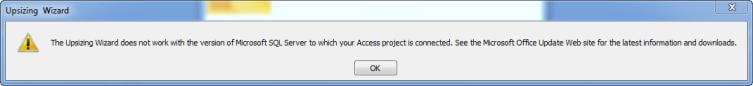 the current Upsizing Wizard - the one that ships as a module within Microsoft Office Access 2007