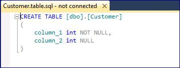 organize each individual database object into its own .SQL file