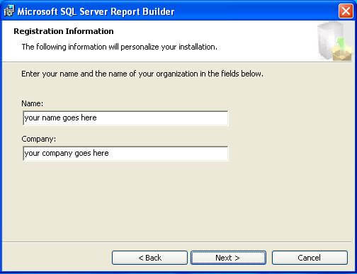 report builder