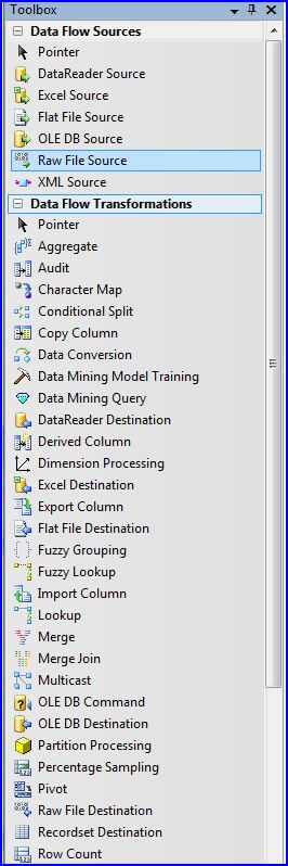 oolbox data flow