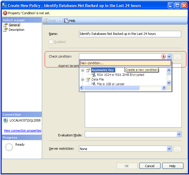 Identify Databases Not Backed up in the Last 24 hours