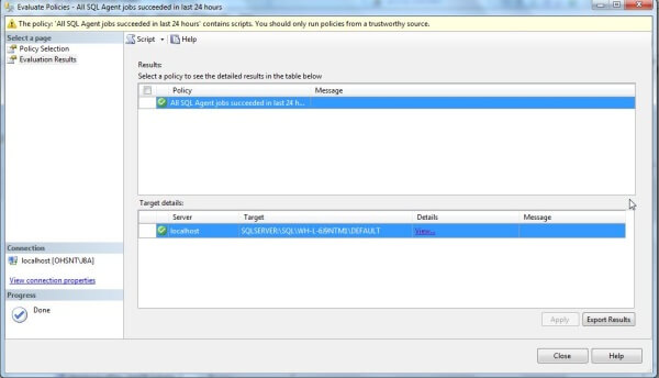 Monitor SQL Server Agent Jobs with Policy Based Management