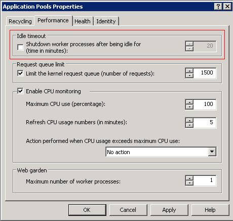 uncheck the box or set it to 0