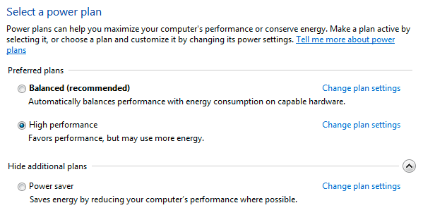 you cannot have PBM actually enforce this policy, so it does mean that you will have to go to each non-conforming server and manually change the power plan