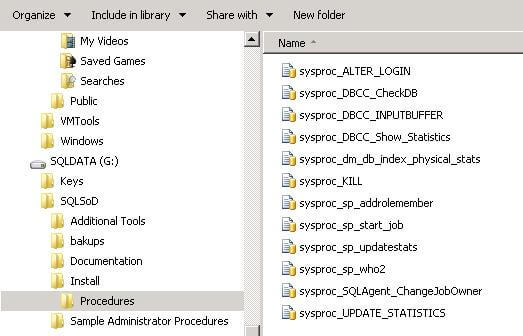 separation of duty within sql server