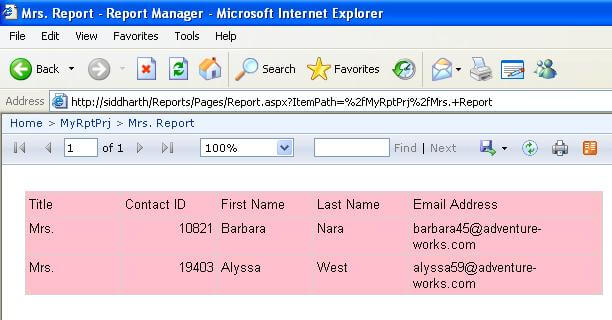execute the linked report to see if the change is reflected