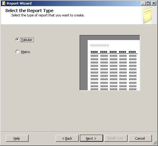 elect report type
