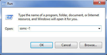 use -? which will give you all the command options