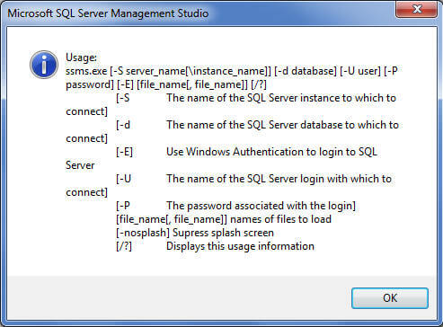 list of ssms switchs