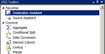 SQL Server Integration Services Toolbox
