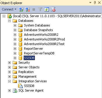 verify it in ssms