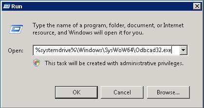 syswow64 odbc