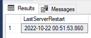 tempdb creation sql startup log