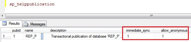 sp_helppublication output