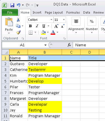 Creating a Data Quality Project