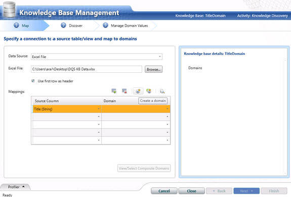 provide the data source for the knowledge discovery