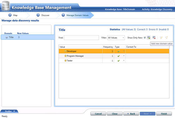 Manage Domain Values
