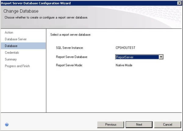 Reporting Services Configuration Manager