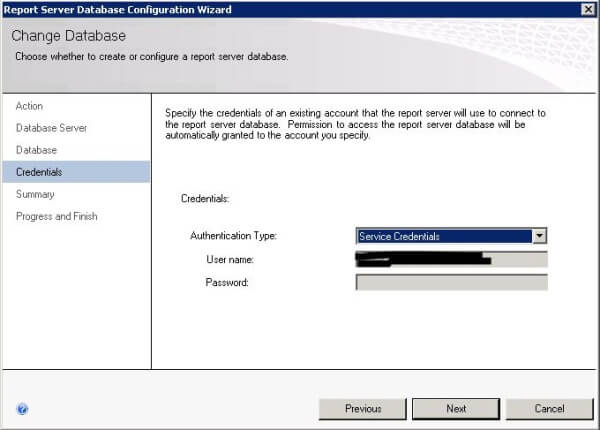 Reporting Services Configuration Manager