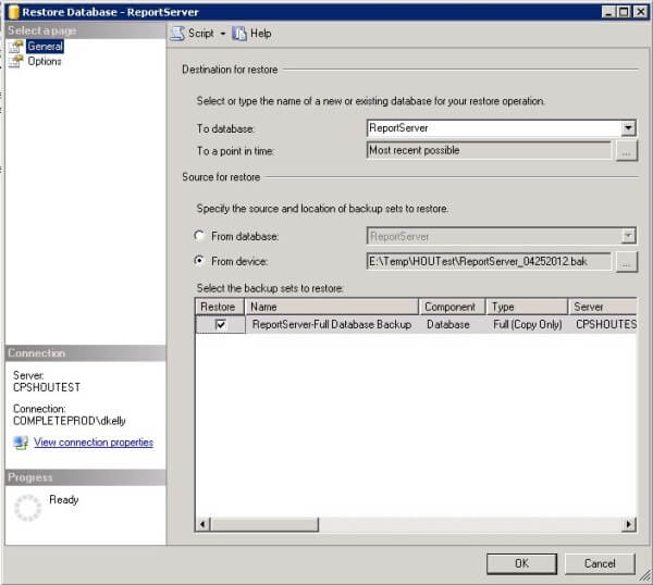SQL Management Studio