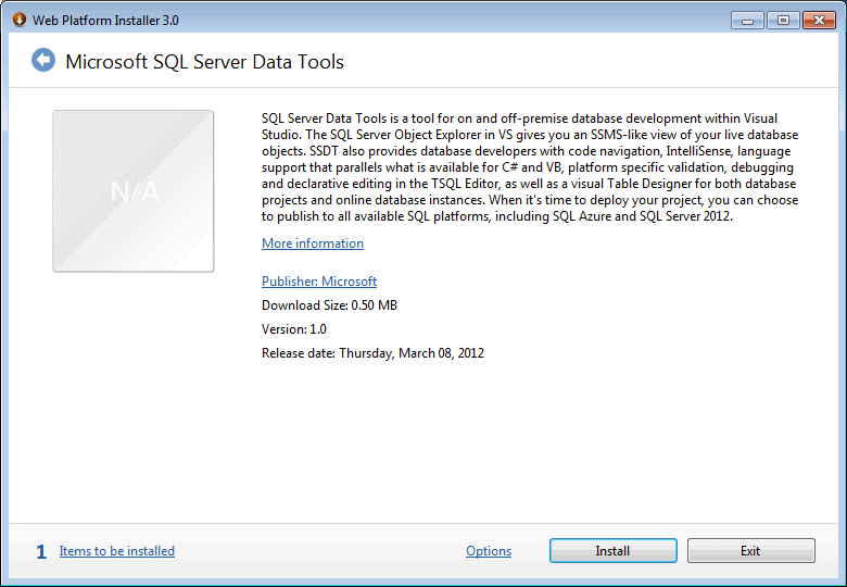 Web Platform Installer