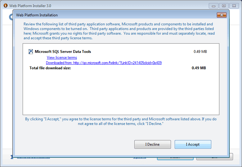 Web Platform Installer