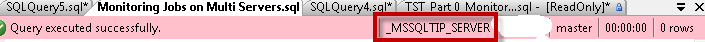 validate connection for multi server query