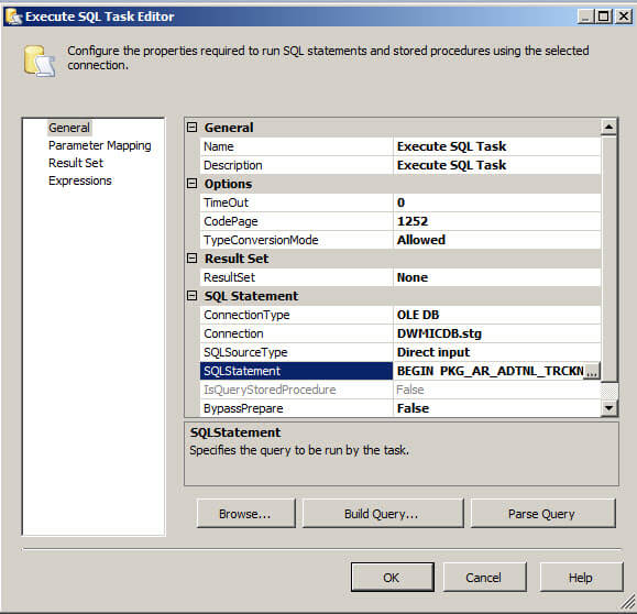 Specify the backup path and options