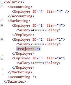 Insert by Identifying a Specific Node
