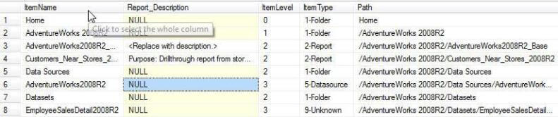 Query 1 Results