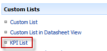 Custom Lists