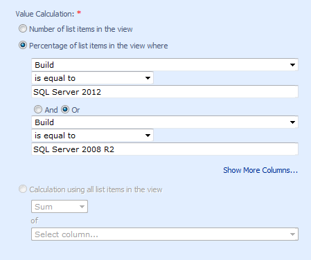 I want my results to show all SQL Servers that are compliant