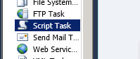 Script task