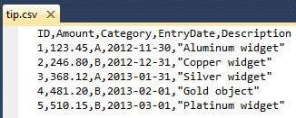 a simple SSIS package 