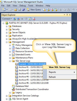 Consolidating Error Logs from multiple SQL Servers using SSIS