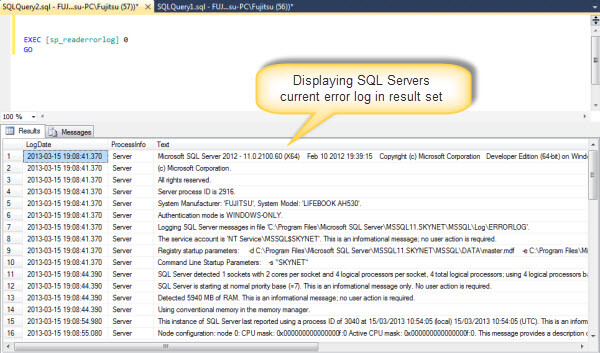 Consolidating Error Logs from multiple SQL Servers using SSIS