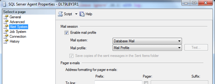 ight-click on SQL Server Agent in Object Explorer