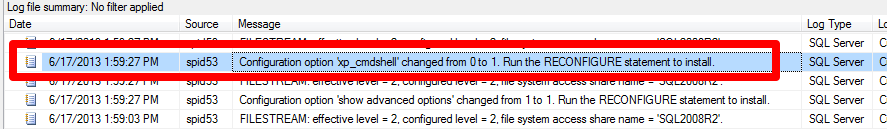 SQL Server 2005 and above - SQL Server Log