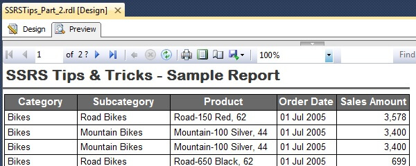 Total Pages showing as ? in navigation bar