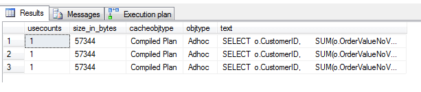 Create a temporary table to store our hardcoded values