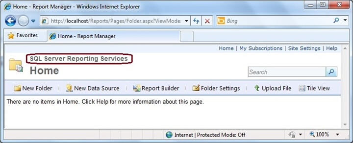 Customizing Report Manager Header/Title