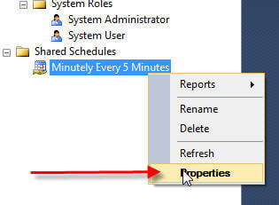 schedule properties