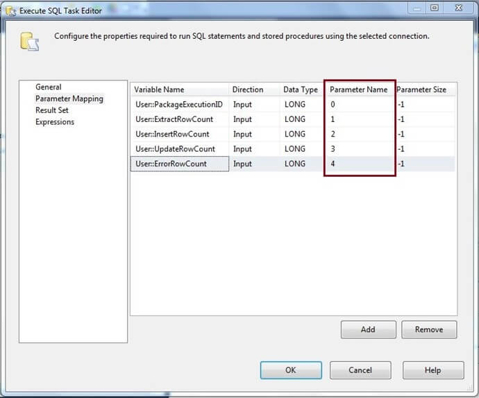 Parameterized SQL Statement for OLE DB Connection