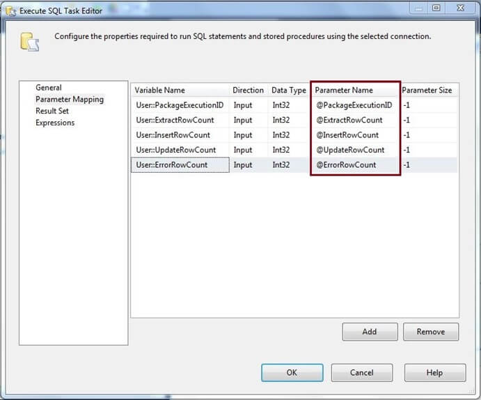 Parameterized SQL Statement for OLE DB Connection