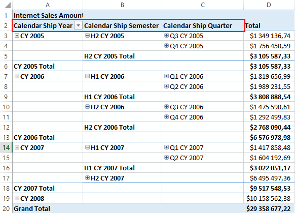 Excel Check
