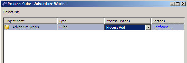 SSAS configure process add