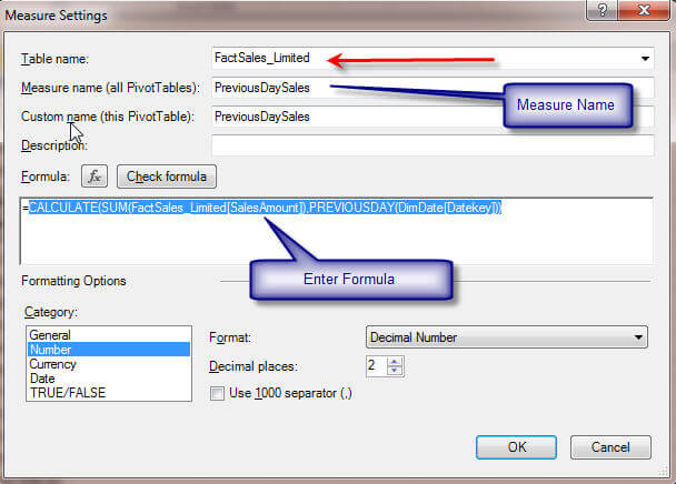 Pivot Table Measure Add