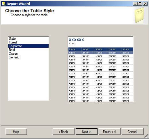 Select the style of your preference and then click on Next