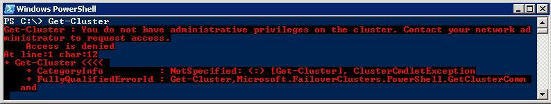 Powershell Error